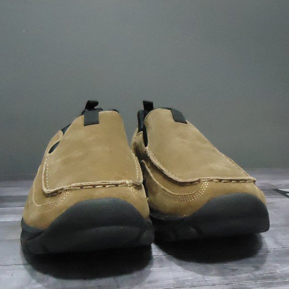 SIZE 13EE. L. L. Bean comfort mocs suede leather shoes loafers. main image 10